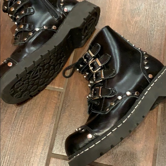 TUK ANARCHIC Shoes - TUK ANARCHIC  KILLER STUD BOOTS